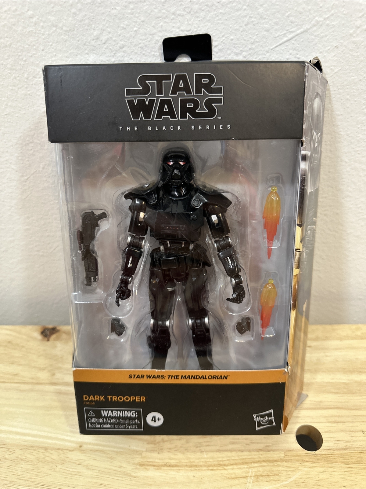 Hasbro Star Wars The Black Series Dark Trooper Action Figure – Black