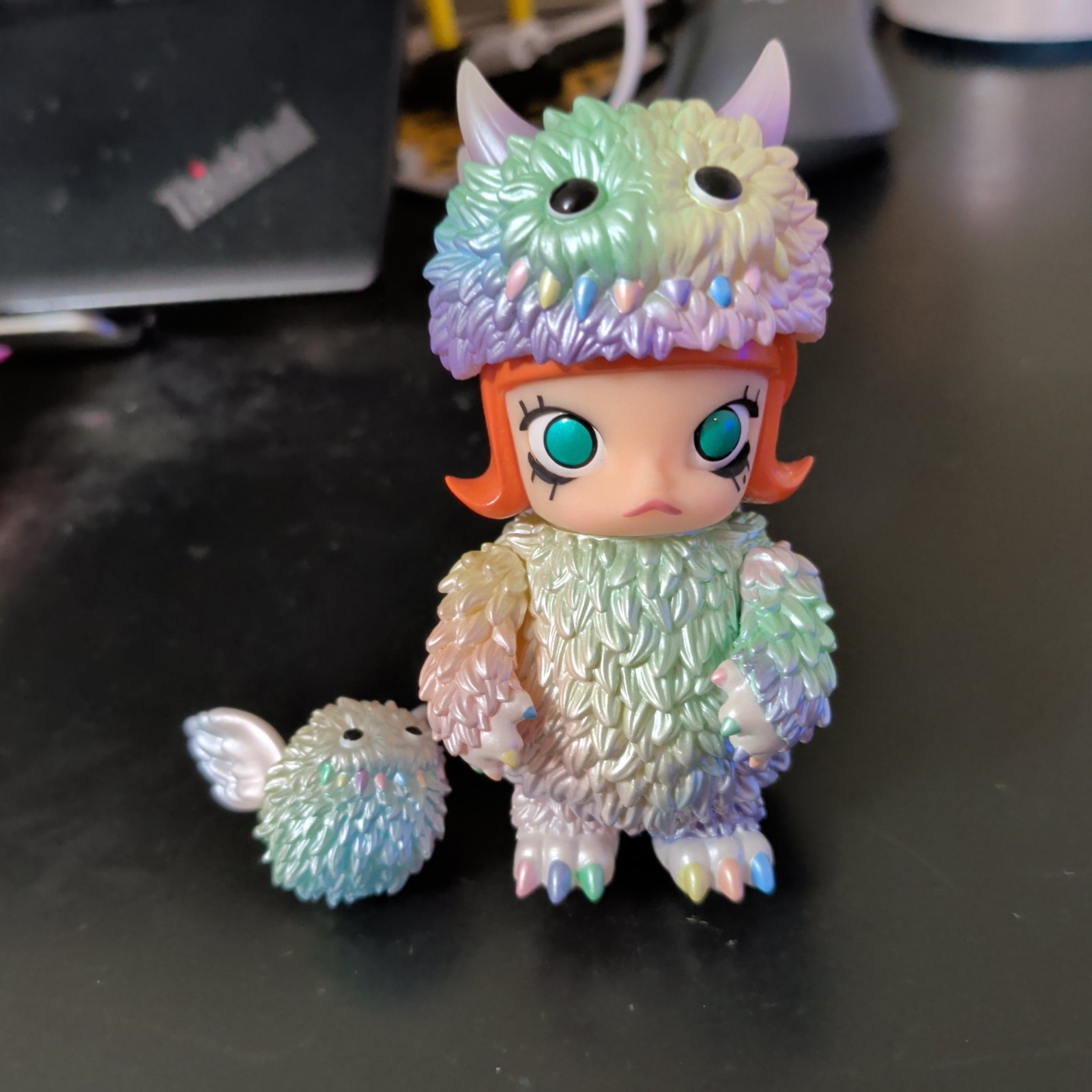 Pop Mart Erosion Molly Costume Mini Figure Monster Fluffy Molly Variant