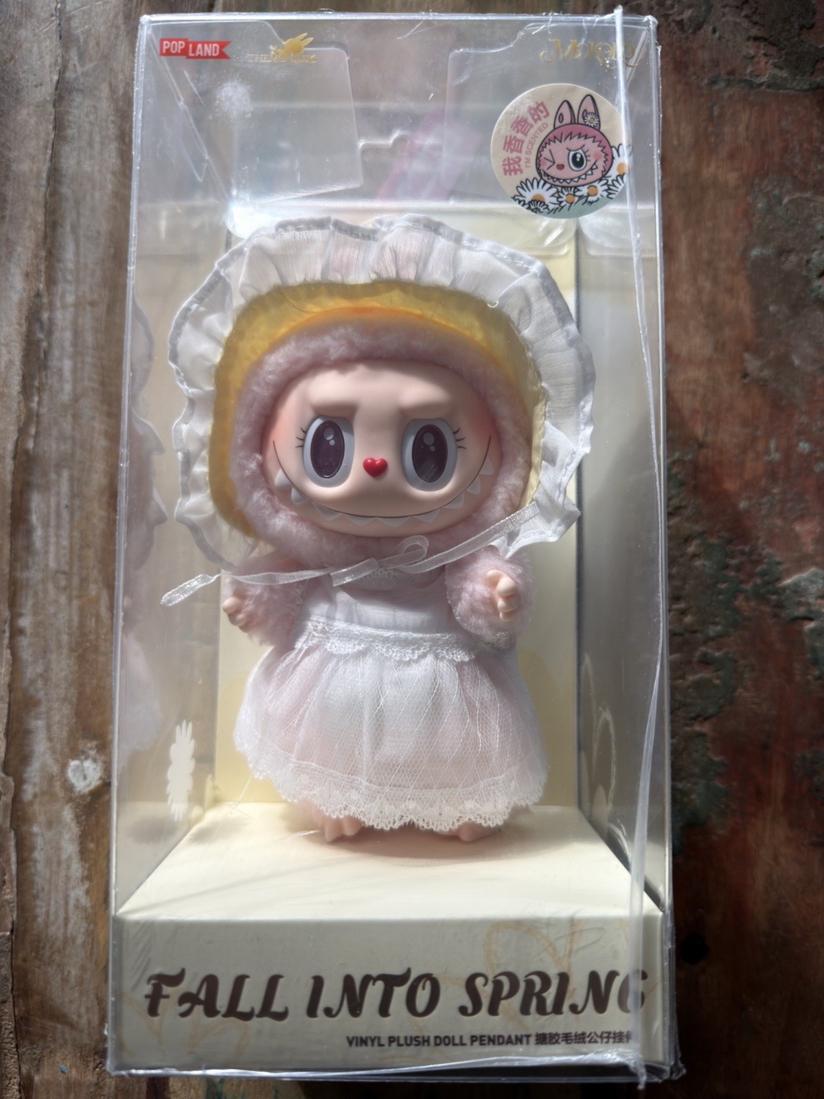 Pop Mart Mokoko Fall Into Spring Pop Land Exclusive Vinyl Plush