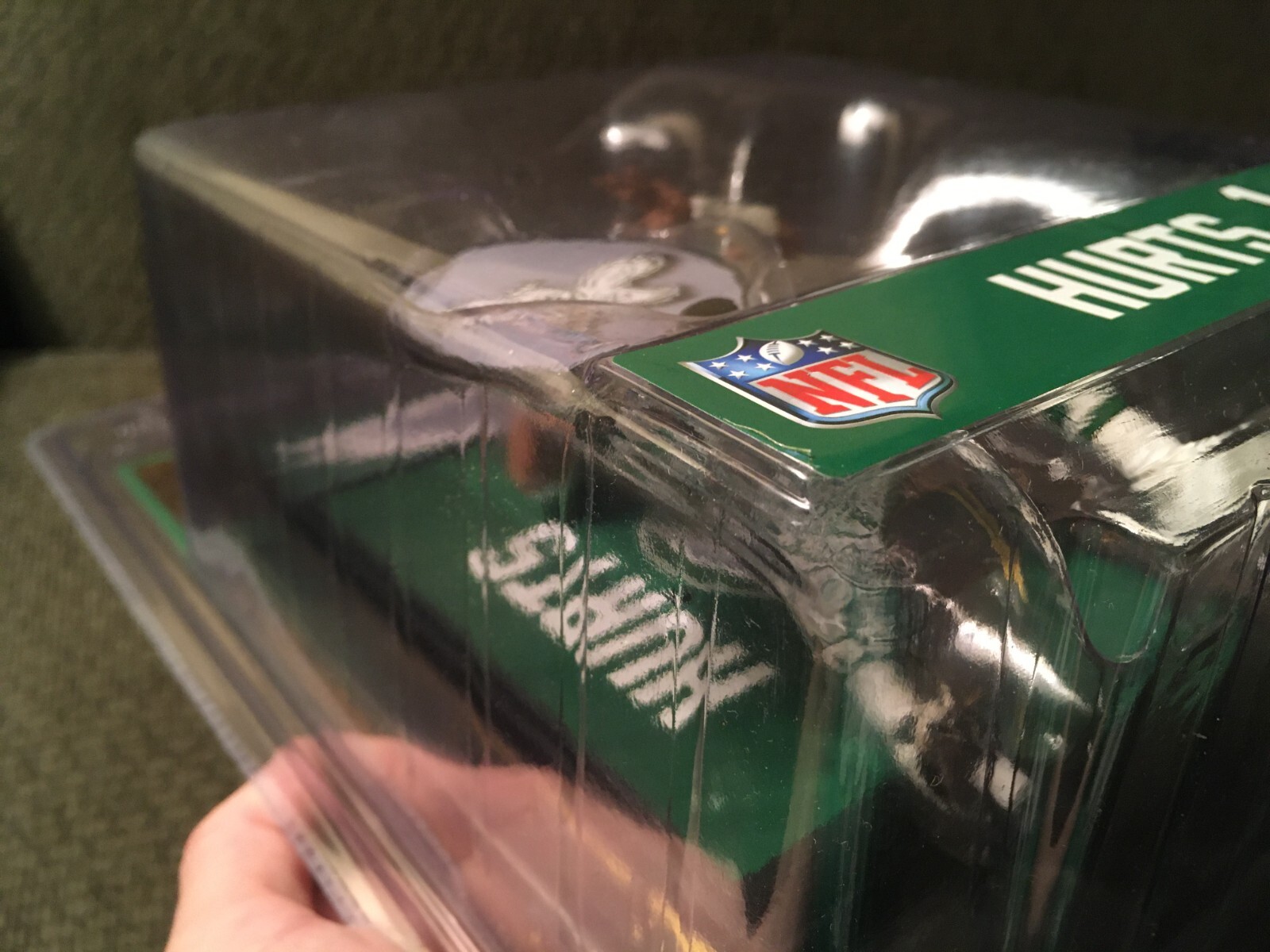 MINT McFarlane *gold* exclusive NFL Jalen Hurts eagles kelly green action figure