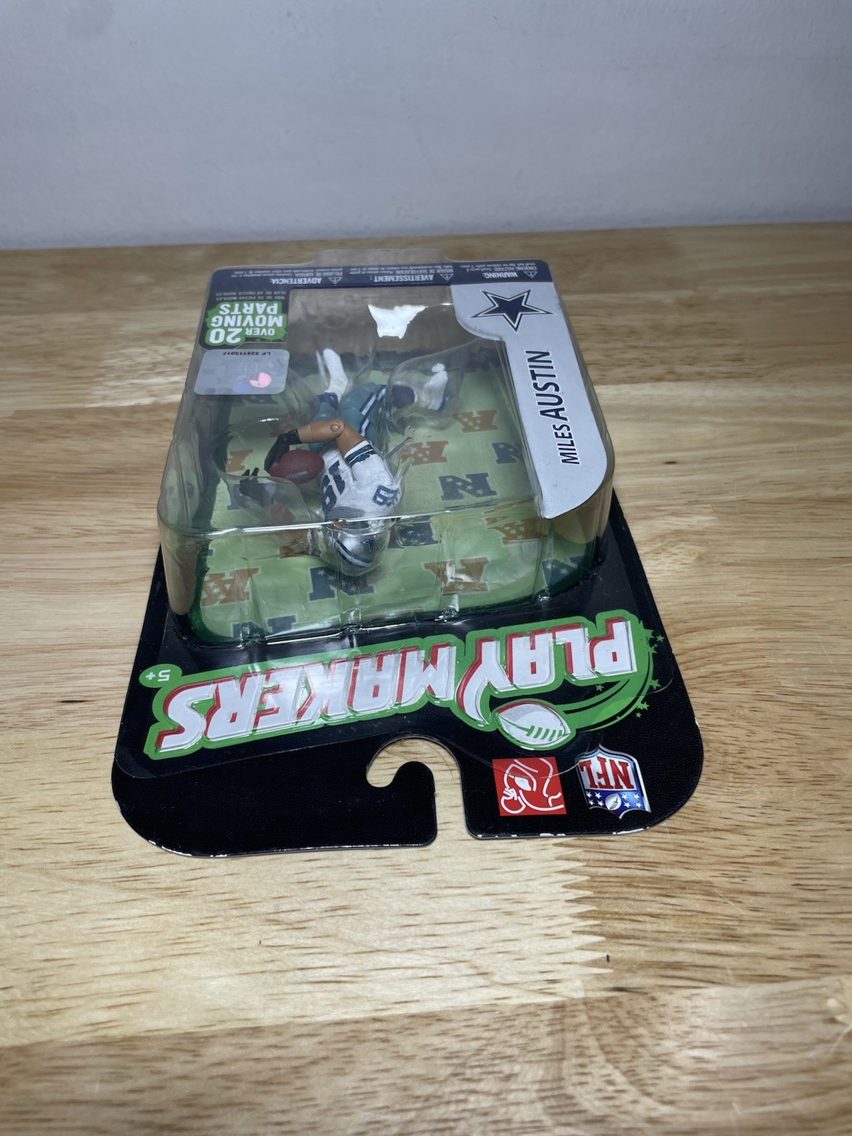Miles Austin 2011 McFarlane Playmakers Dallas Cowboys 4in Action Figure NFL NIB