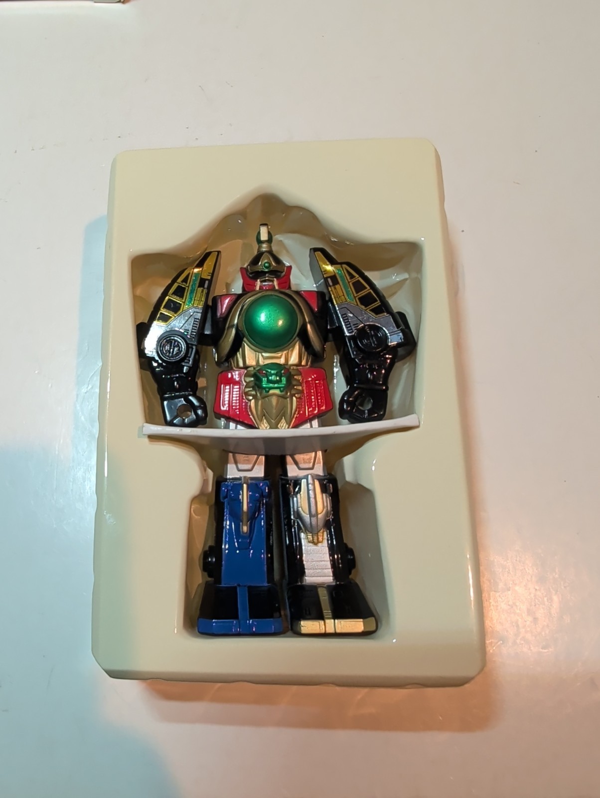 Robo Sentai #14 Dairenoh O 3.5&Prime; Action Figure 1993 Bandai Thunder Megazord