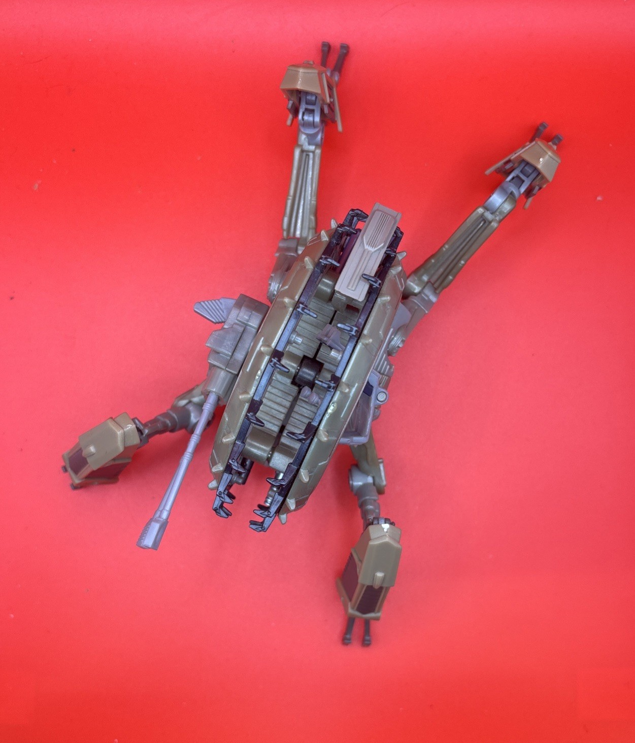 Star Wars Transformers General Grievous Wheel Bike with Spin Disk Loose 2005