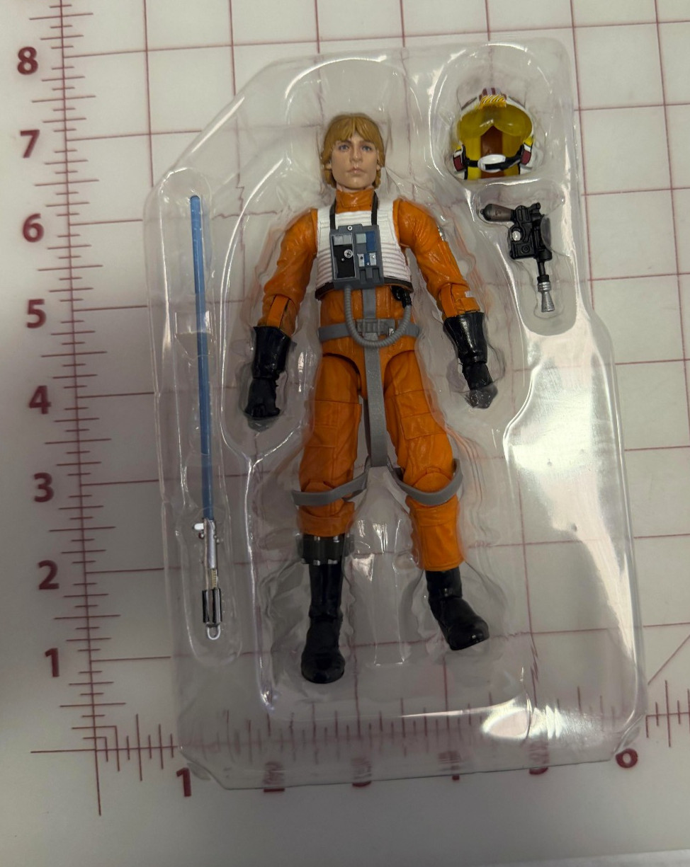 Star Wars Black Series Archives 6&Prime; Inch Luke Skywalker X-Wing New in Plastic