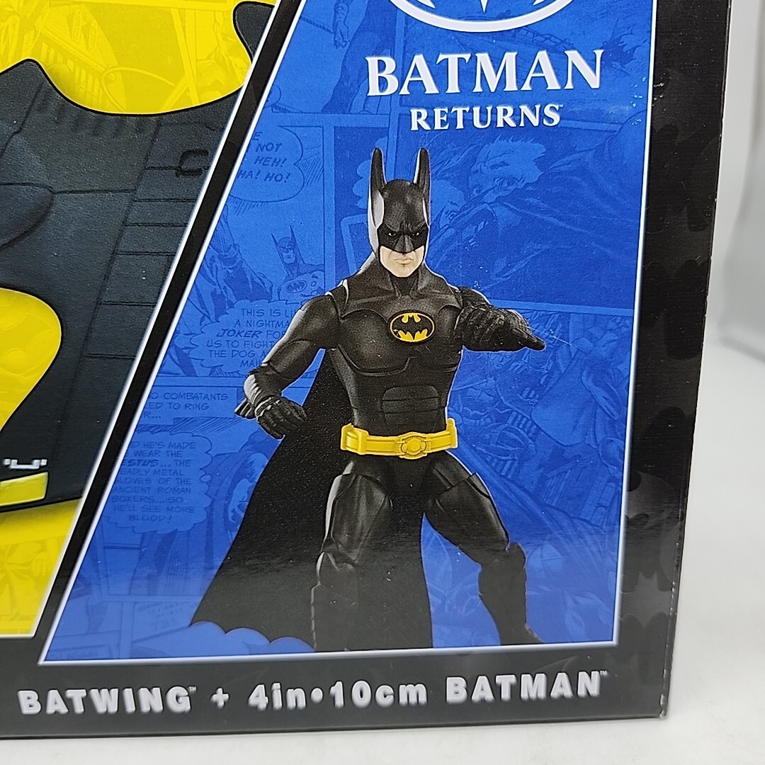 Spin Master DC Batman Returns 4&Prime; Figure & Batwing 85 Years Multiverse Keaton