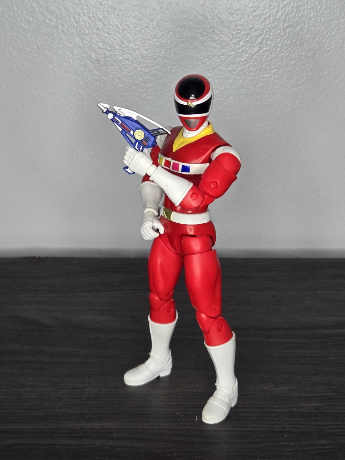 Power Rangers Legacy Collection ~ Power Rangers In Space Red Ranger Figure!