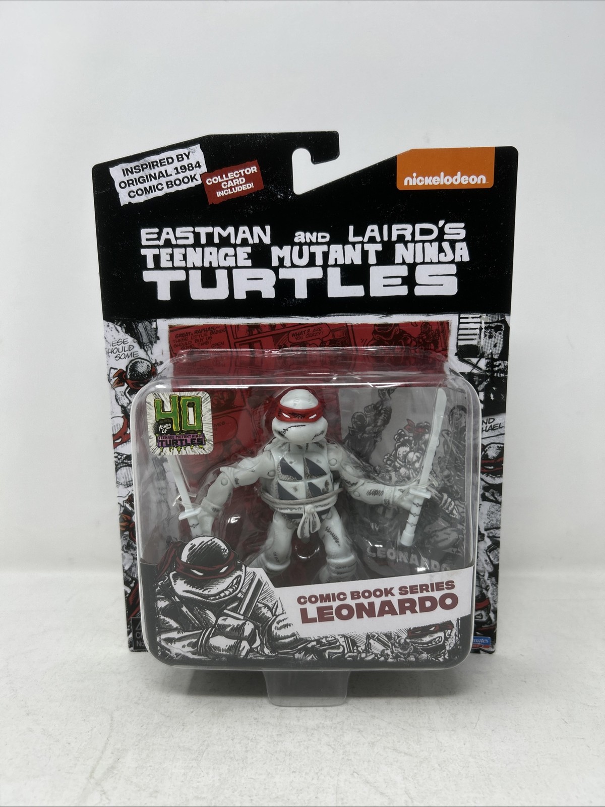 Teenage Mutant Ninja Turtles Comic Book Series Leonardo Playmates Toys