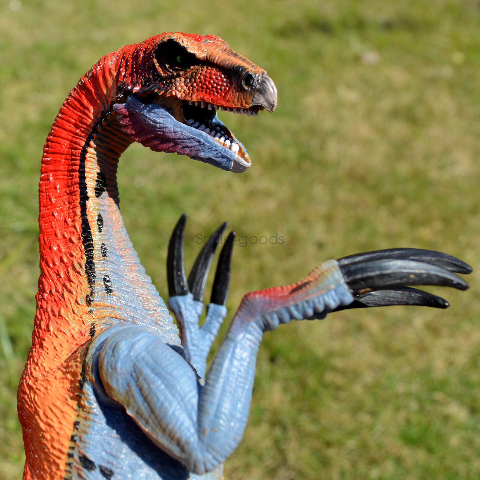 Jurassic Dinosaur Realistic Model 8.27&Prime; Therizinosaurus Figure Kid Dino Toy Gift