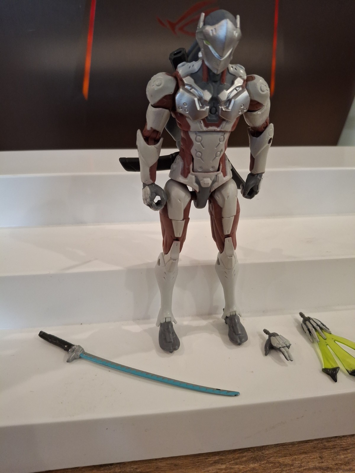 Genji Overwatch Ultimates Hasbro Action Figure With Accessories Sword Katana toy