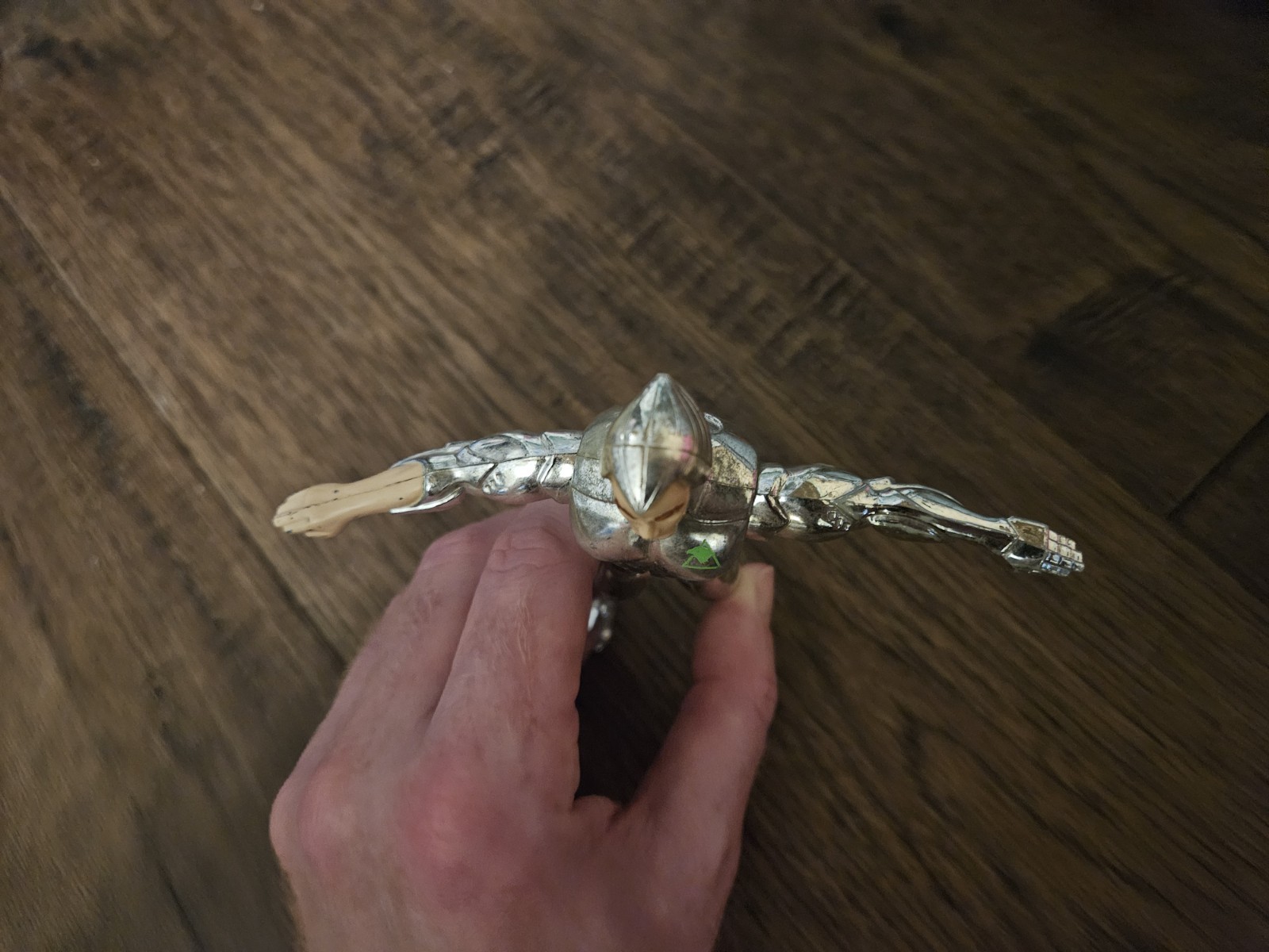 Vintage Silver Hawks Quick Silver Action Figure Used Condition Incomplete Toy