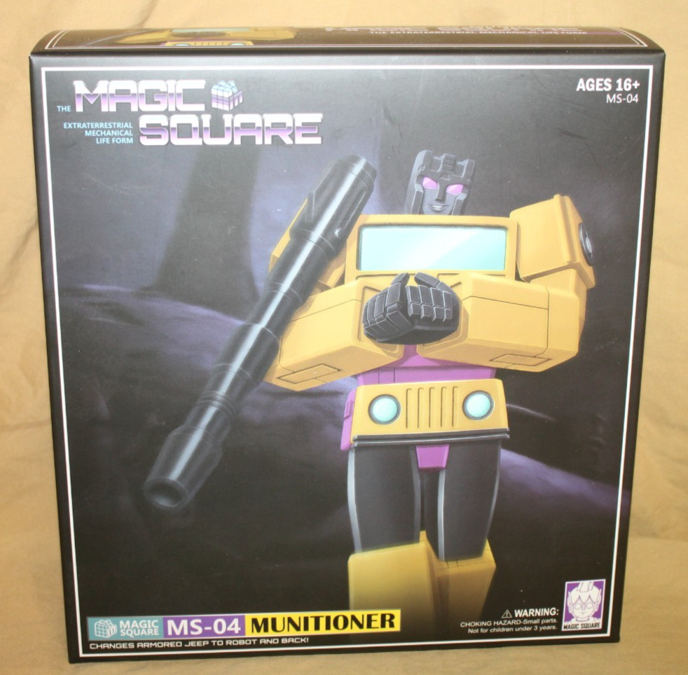 Magic Square MS-04 Munitioner Action Figure US SELLER NIOB