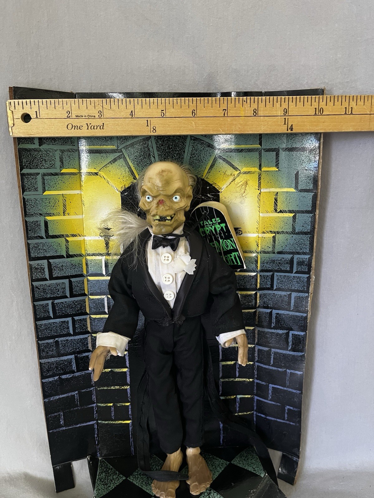 Tales From The Crypt Cryptkeeper Non Talking Figure 1994 Vtg Horror Box Insert
