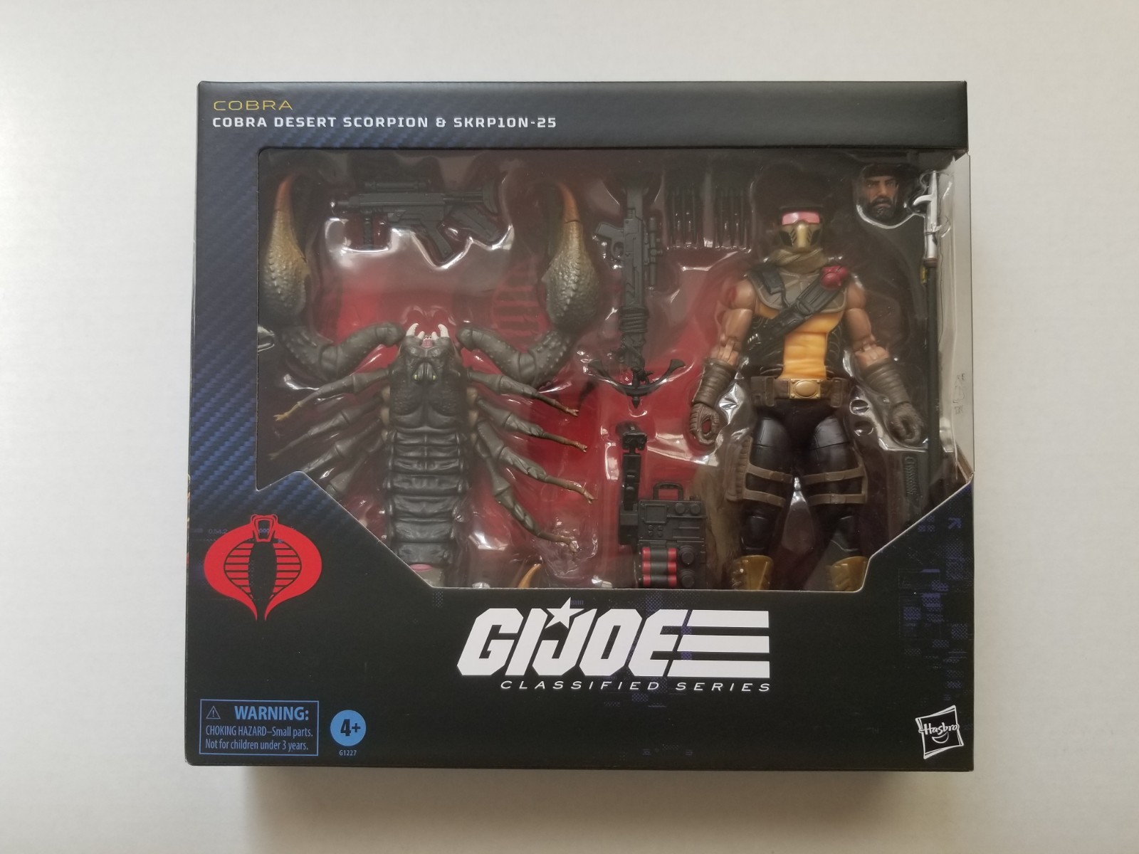 G.I. Joe Classified Series #180 Cobra Desert Scorpion & SKRP10N-25 Hasbro