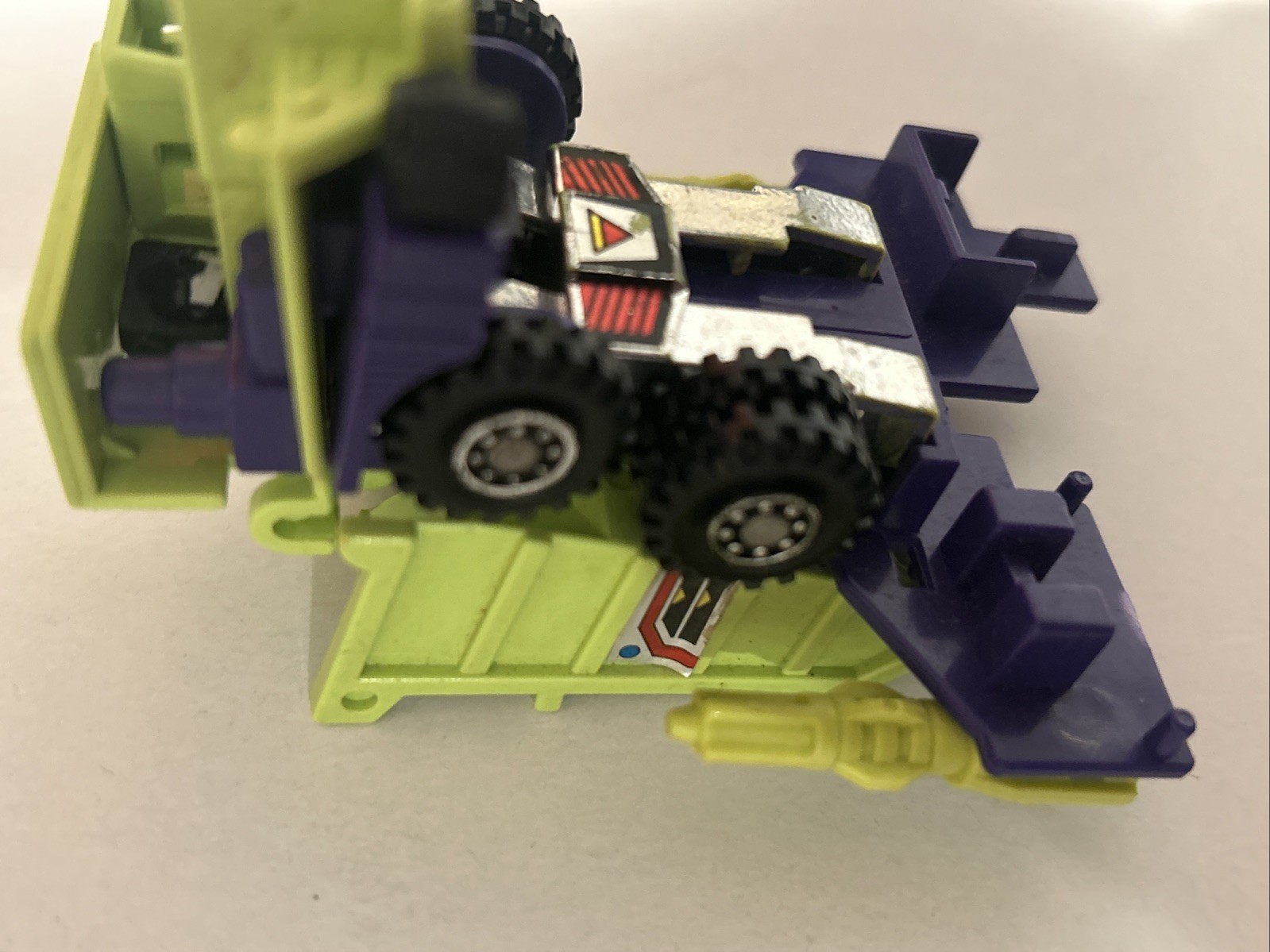 Vintage 1985 G1 Transformers Constructicon Devastator – Long Haul PARTS