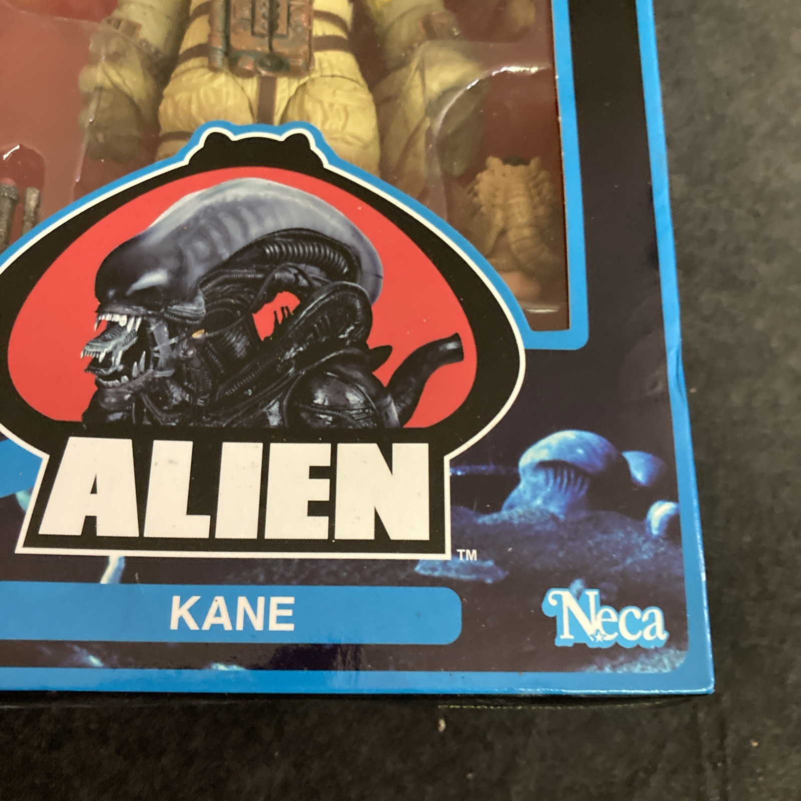 NECA Alien Kane & Facehugger 40th Anniversary Figure in Box Some Box Damage