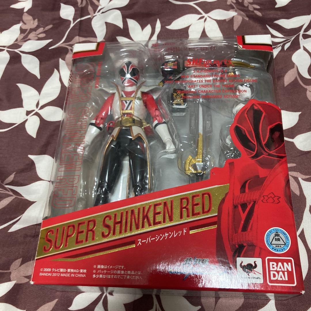 SH Figuarts Samurai Sentai Shinkenger Super Shinken Red Action Figure Bandai