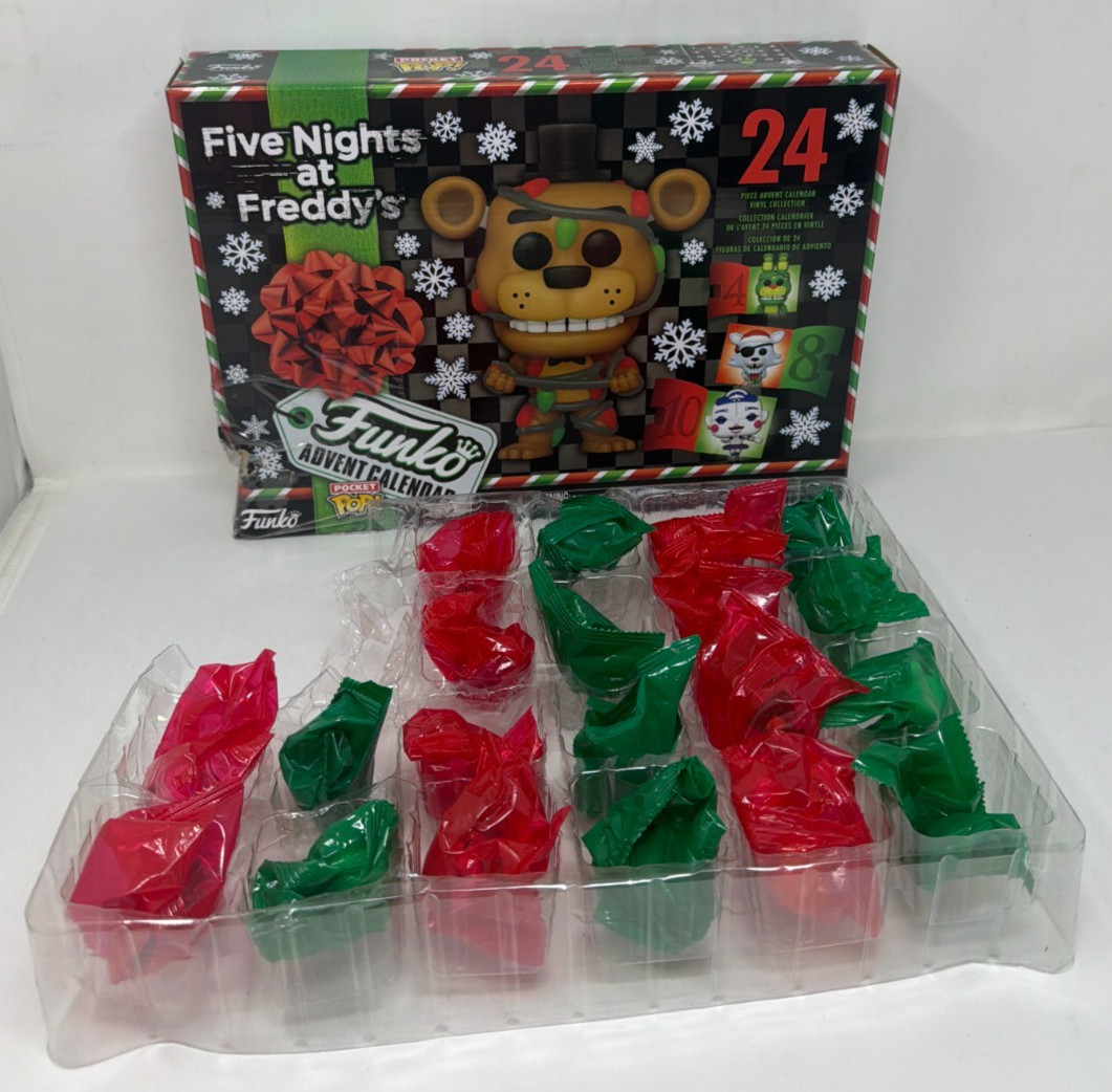Funko Pop! Advent Calendar: Five Nights At Freddy&rsquo;s Brand New Missing 4 figures!