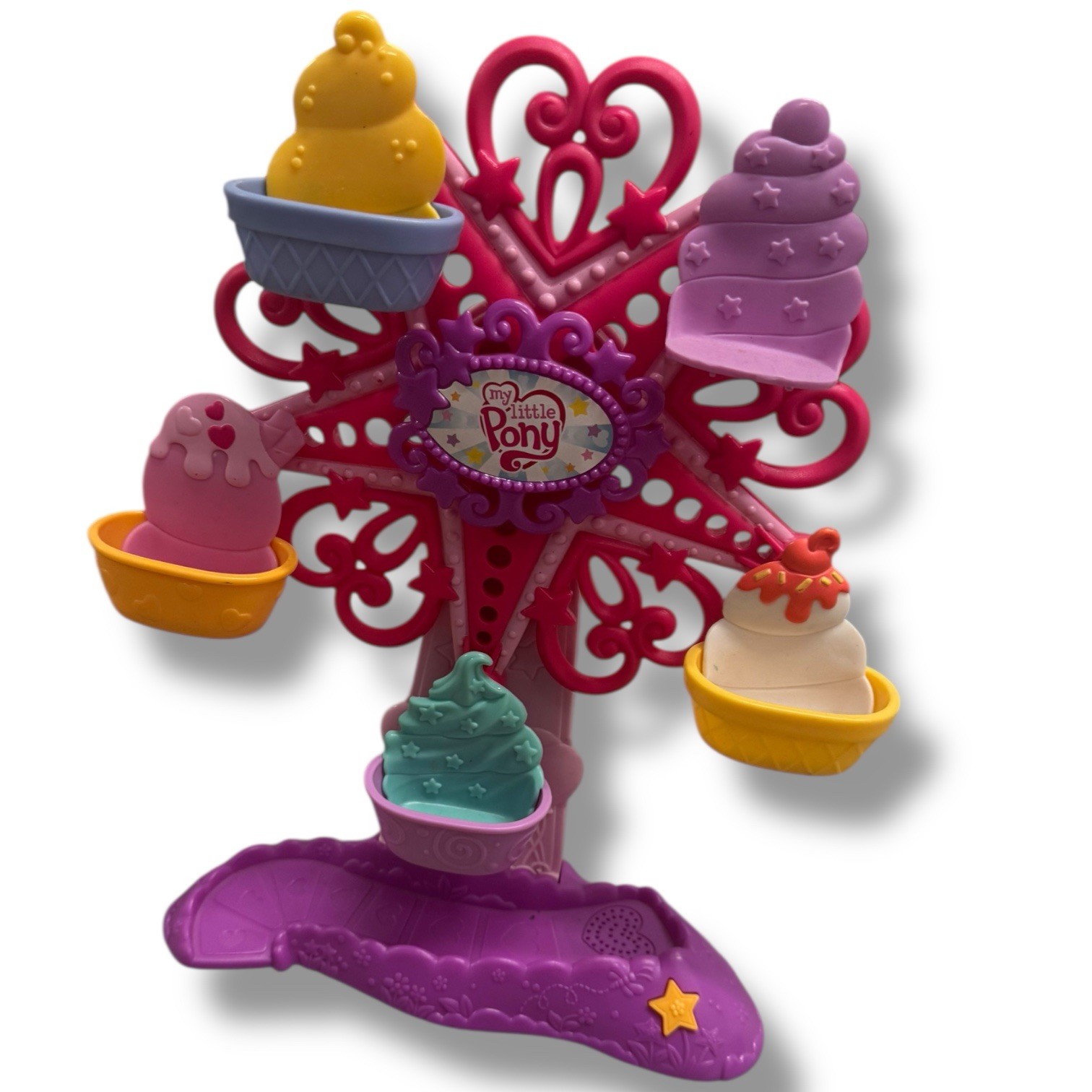 G3.5 My Little Pony Ponyville Ferris Wheel 2010 – Untested