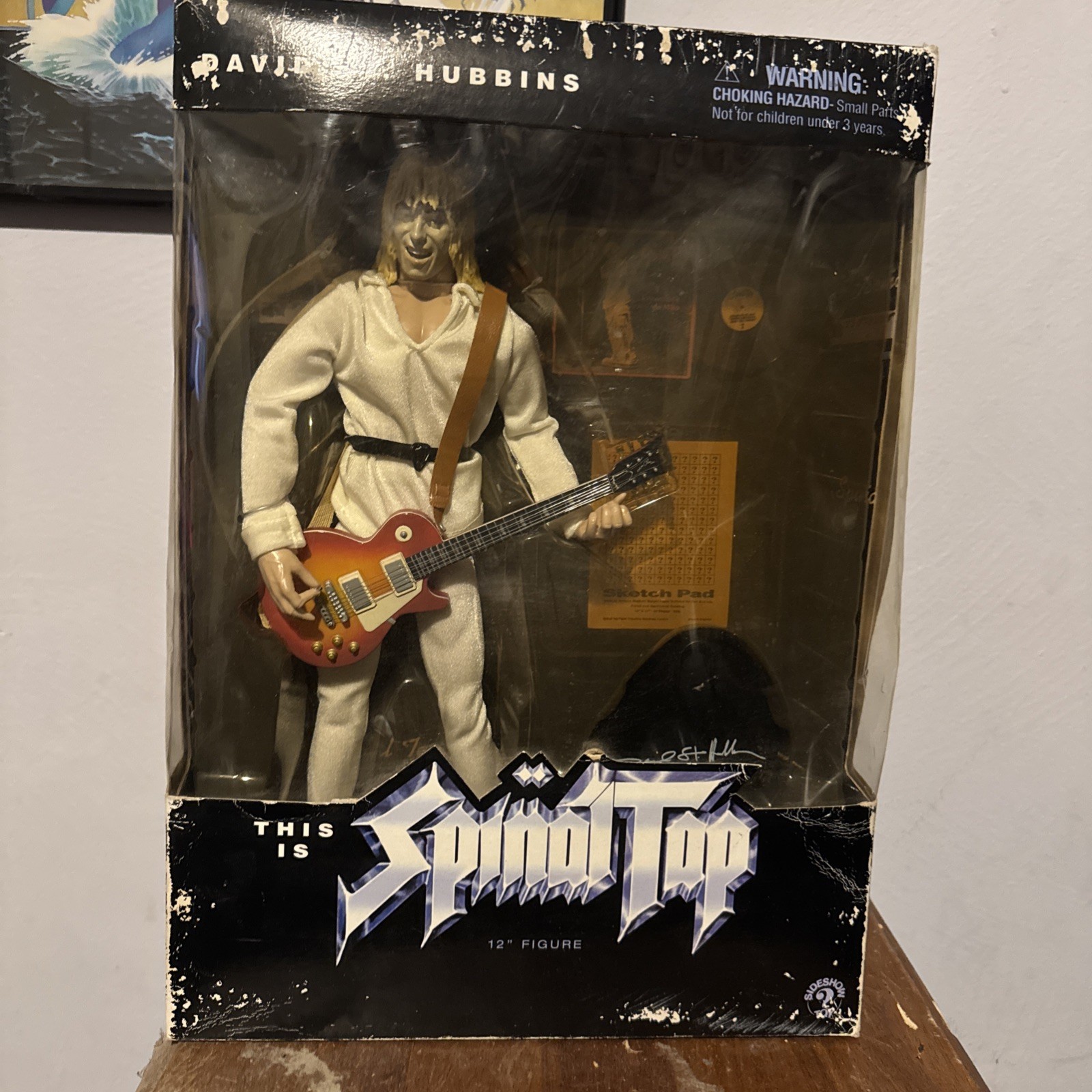 This Is Spinal Tap David St Hubbins 12&Prime; action figure 2000 Sideshow Toy 3501 New