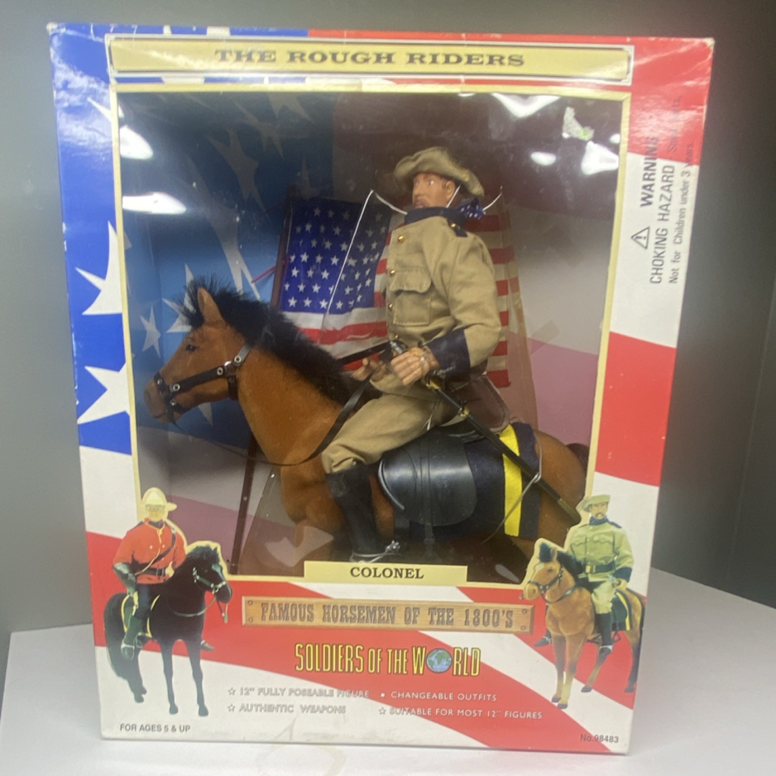 Formative International Soldiers of the World Colonel Action Figure Boxed Horse…