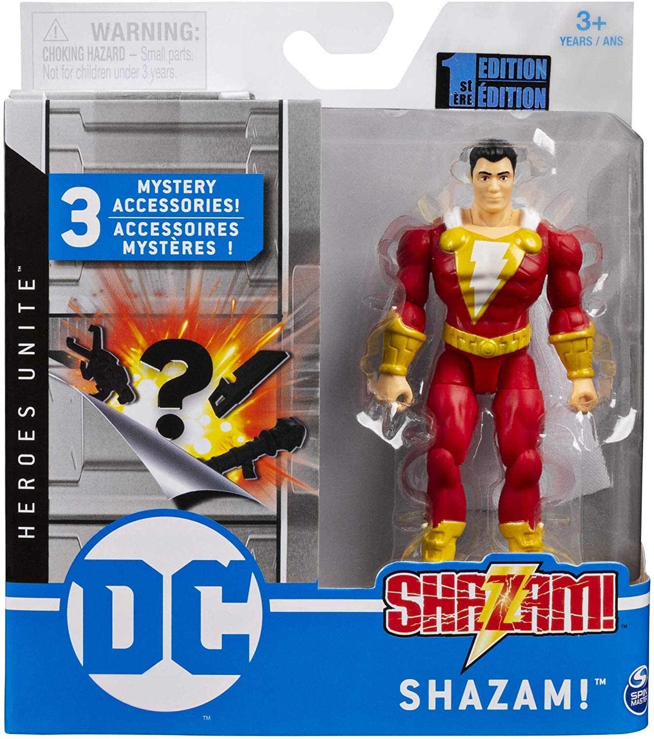 DC Comics Flash and Shazam 4&Prime; in Action figure Combo 1st Edition