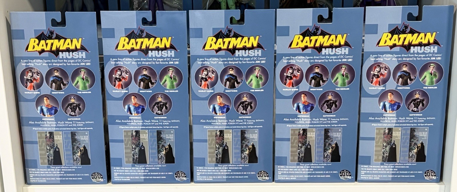 DC Direct Batman Hush Action Figure Wave 1 2 & 3 & Jason Todd Toyfare Excl. NIB
