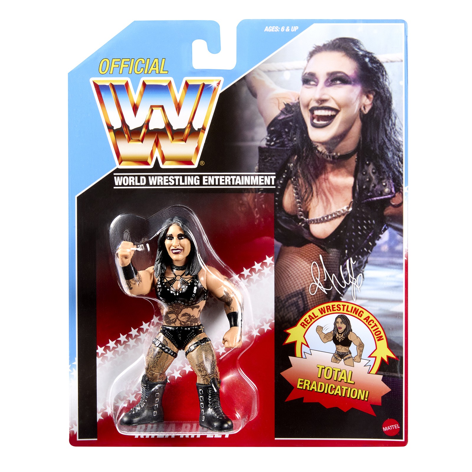 Rhea Ripley – WWE 2026 Retros (Wave 3) Ringside Exclusive Toy Wrestling Figure