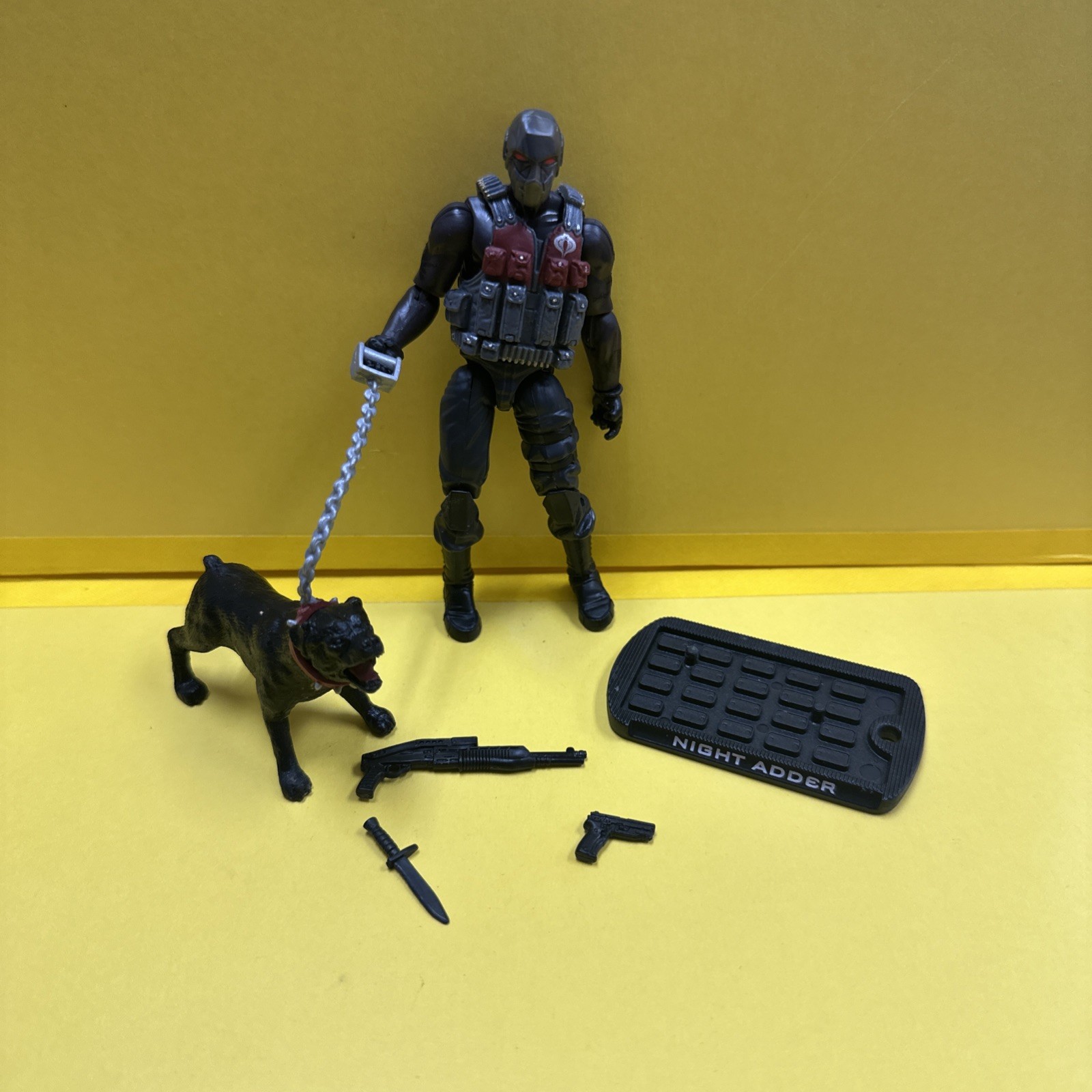 Gi Joe Rise of Cobra Night Adder Cobra Security Officer Action Figure