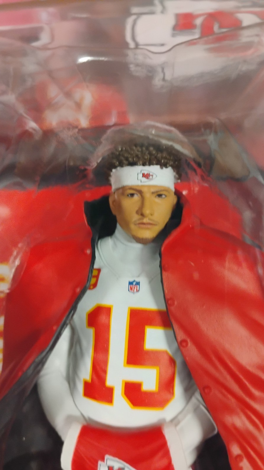 McFarlane NFL 7 Inch Figure ~ Patrick Mahomes Regular White