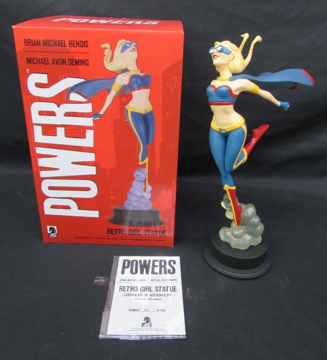 Dark Horse Comics POWERS RETRO GIRL 14&Prime; Statue MIB AK083