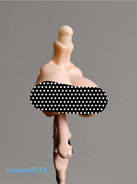 1/12 Large Size Breast Cover Bust Model For 6&Prime; Female Romankey Figure Body Toys