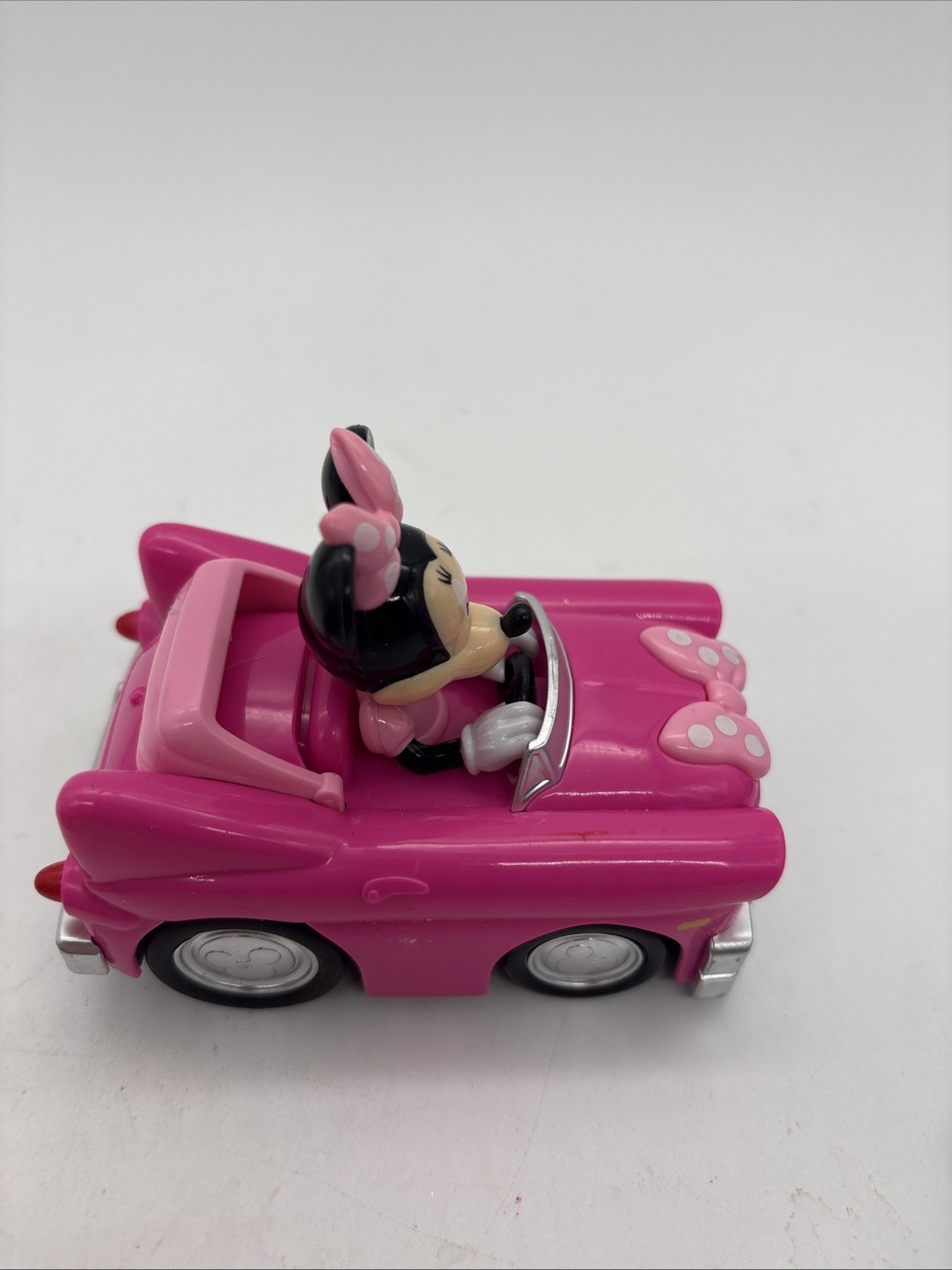Disney Junior 3.5 Inch Pull-Back Lot Of 4 Mickey Minnie Donald Daisy Goofy Pluto