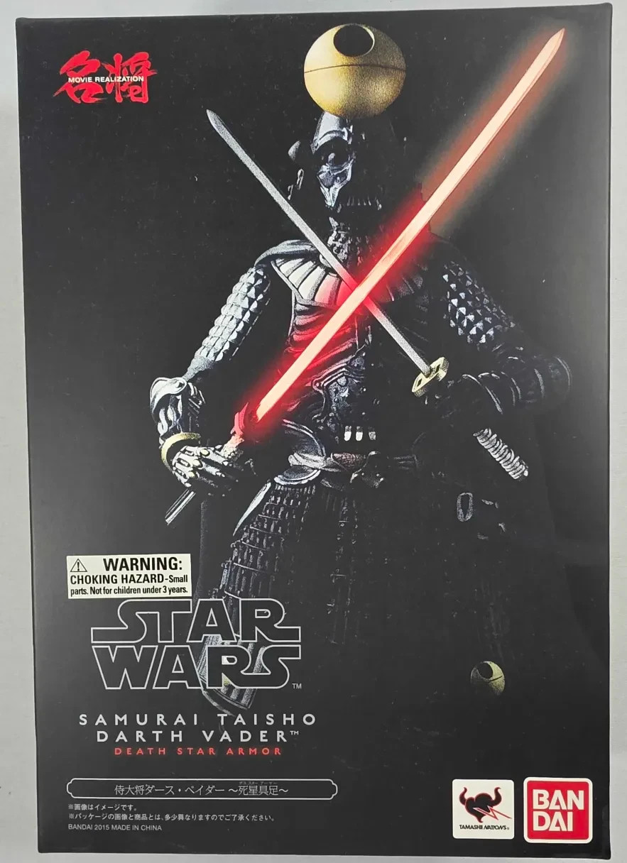 Bandai Tamashii Nations Star Wars Samurai Taisho Darth Vader Box, Manual, Hands