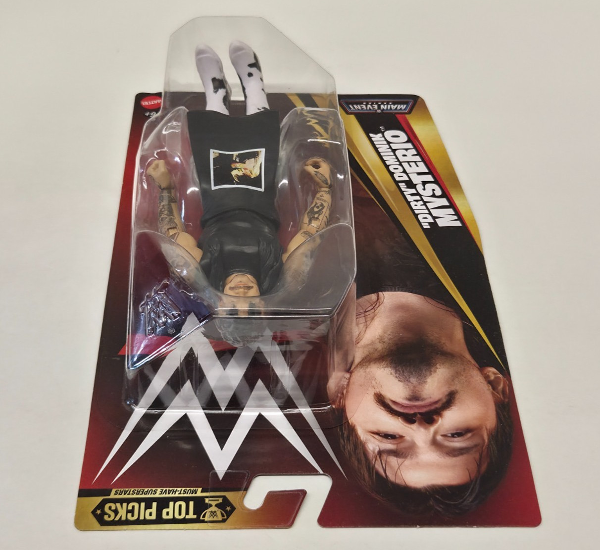 DIRTY DOMINIK MYSTERIO WWE Mattel Main Event Series 2026 Top Picks Wave 3 Figure