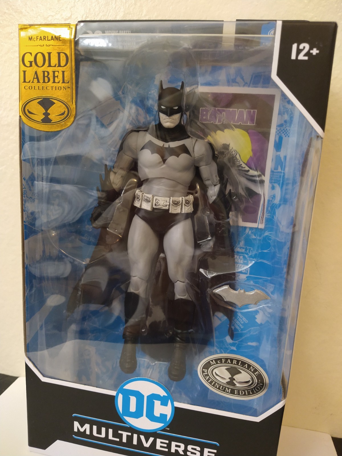 Mcfarlane DC Multiverse Batman Year One Walmart Exclusive Chase Platinum 🇺🇸