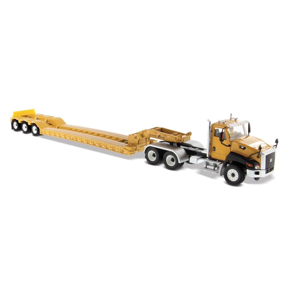 Diecast Masters Caterpillar CT660 Day Cab Tractor & XL120 Lowboy Trailer, Core