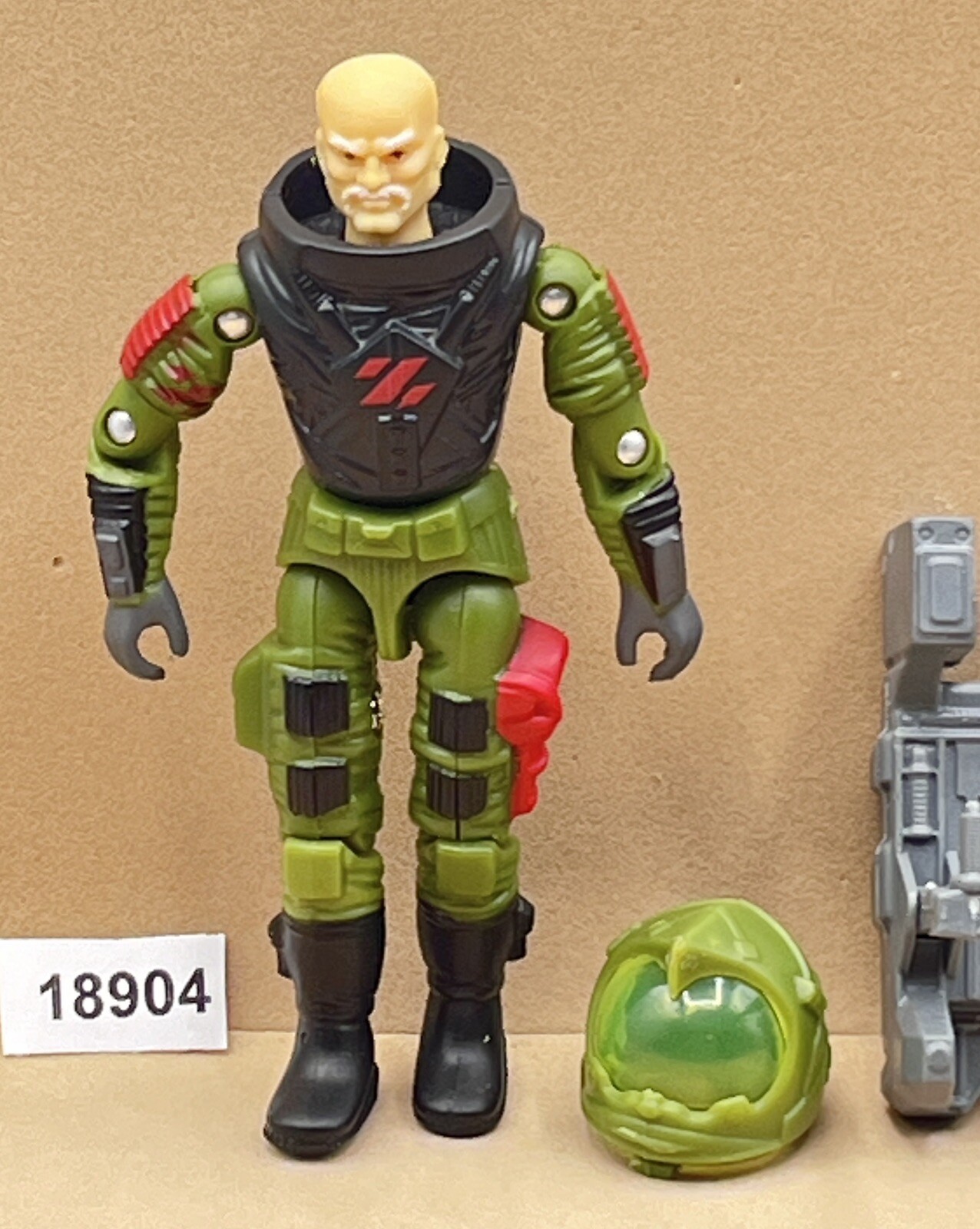 BLACK MAJOR Z-FORCE SPACE FORCE ASTRONAUT G.I. Joe 3.75&Prime; Fig LIMITED