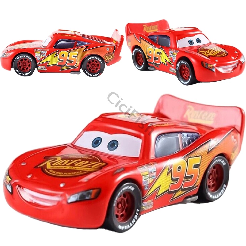 Disney Pixar Cars Diecast Model Radiator Springs – Lightning McQueen Mater Sally