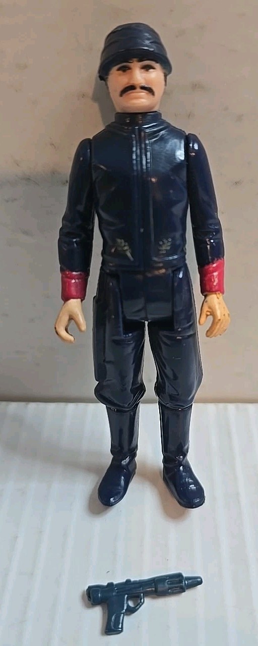 Vintage Kenner Star Wars Figure Bespin Security Guard Complete Weapon Hong Kong
