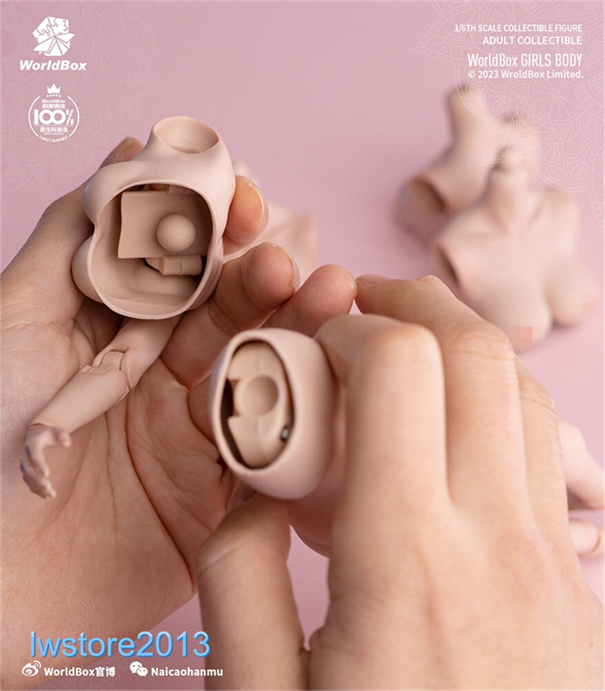 Worldbox 1:6 Big Bust Breast Replacement Cover Model For 12 » Female Figure Body