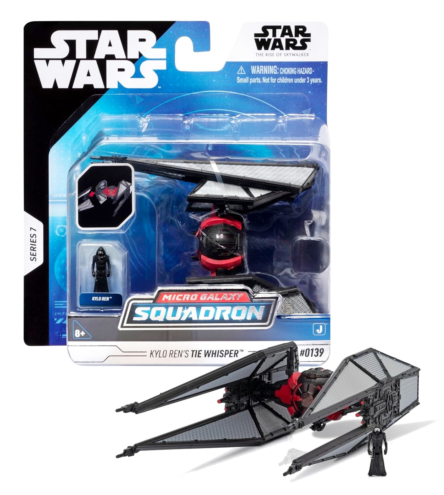Star Wars Micro Galaxy Squadron Kylo Ren&rsquo;s Tie Whisper #0139 New in Box