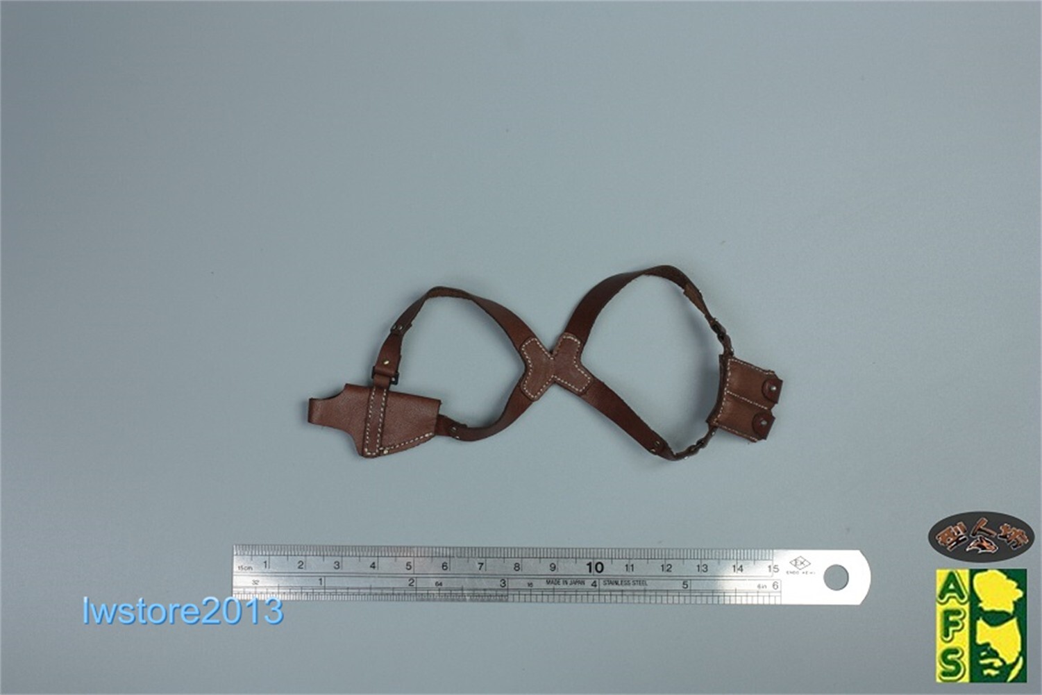 AFS 1:6 Brown Magazine Bag Holster Model For 12&Prime; Male Soldier Figure Body Toys