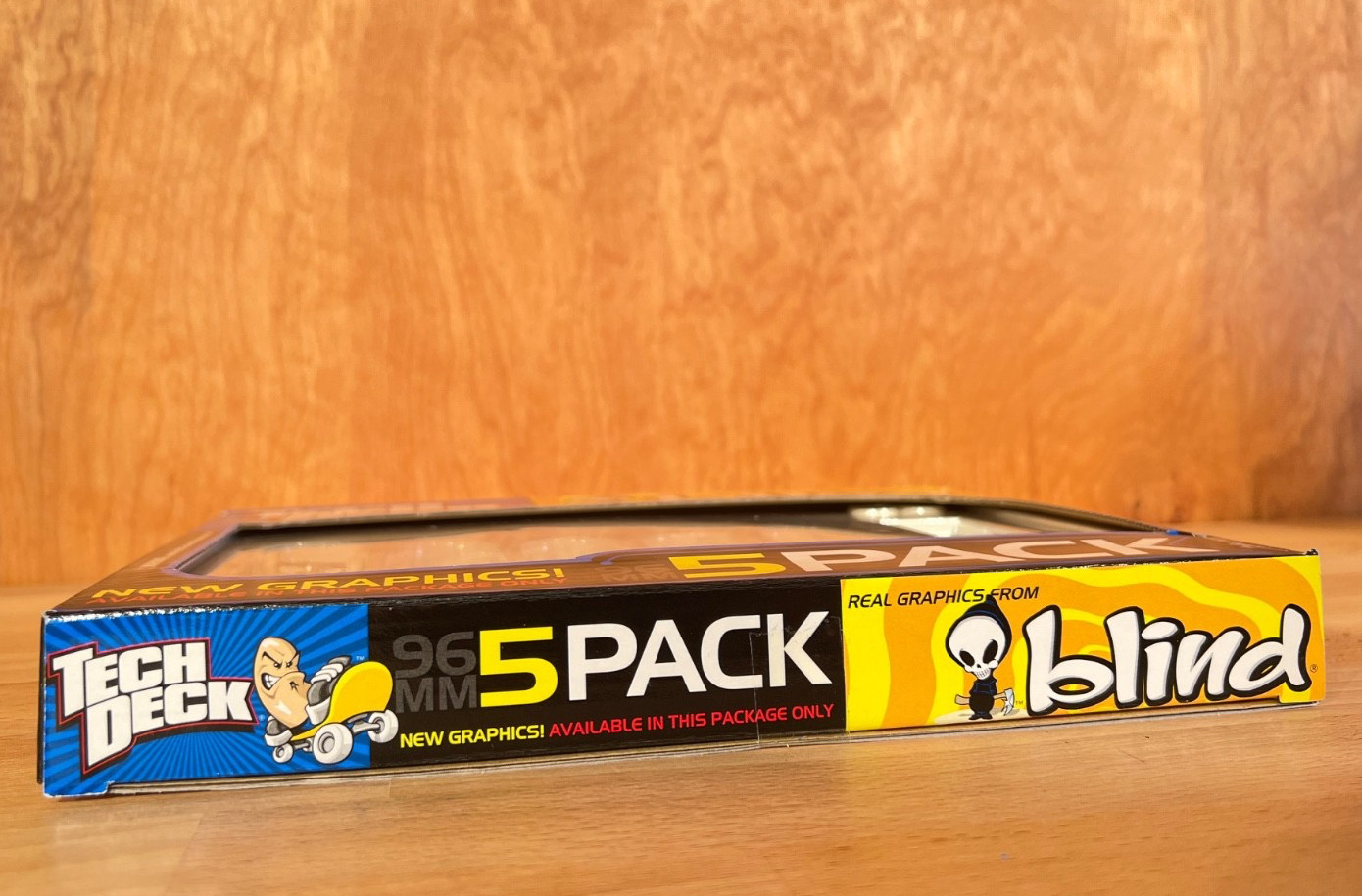Vintage 2002 Tech Deck Blind Skateboards 5 Pack Fingerboards EXCLUSIVE ART New