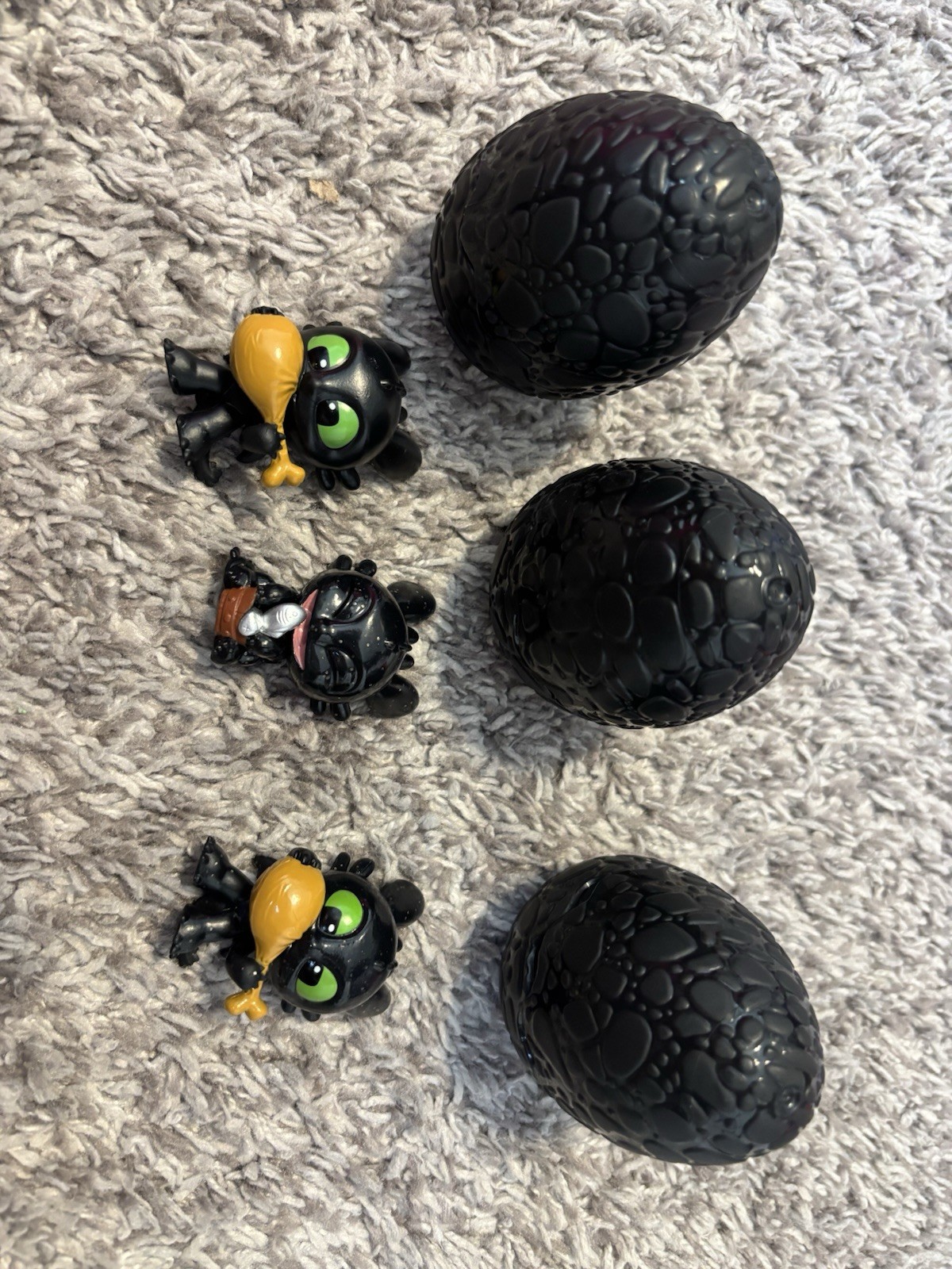 How to Train Your Dragon Set of 3 Hidden World Mystery Eggs