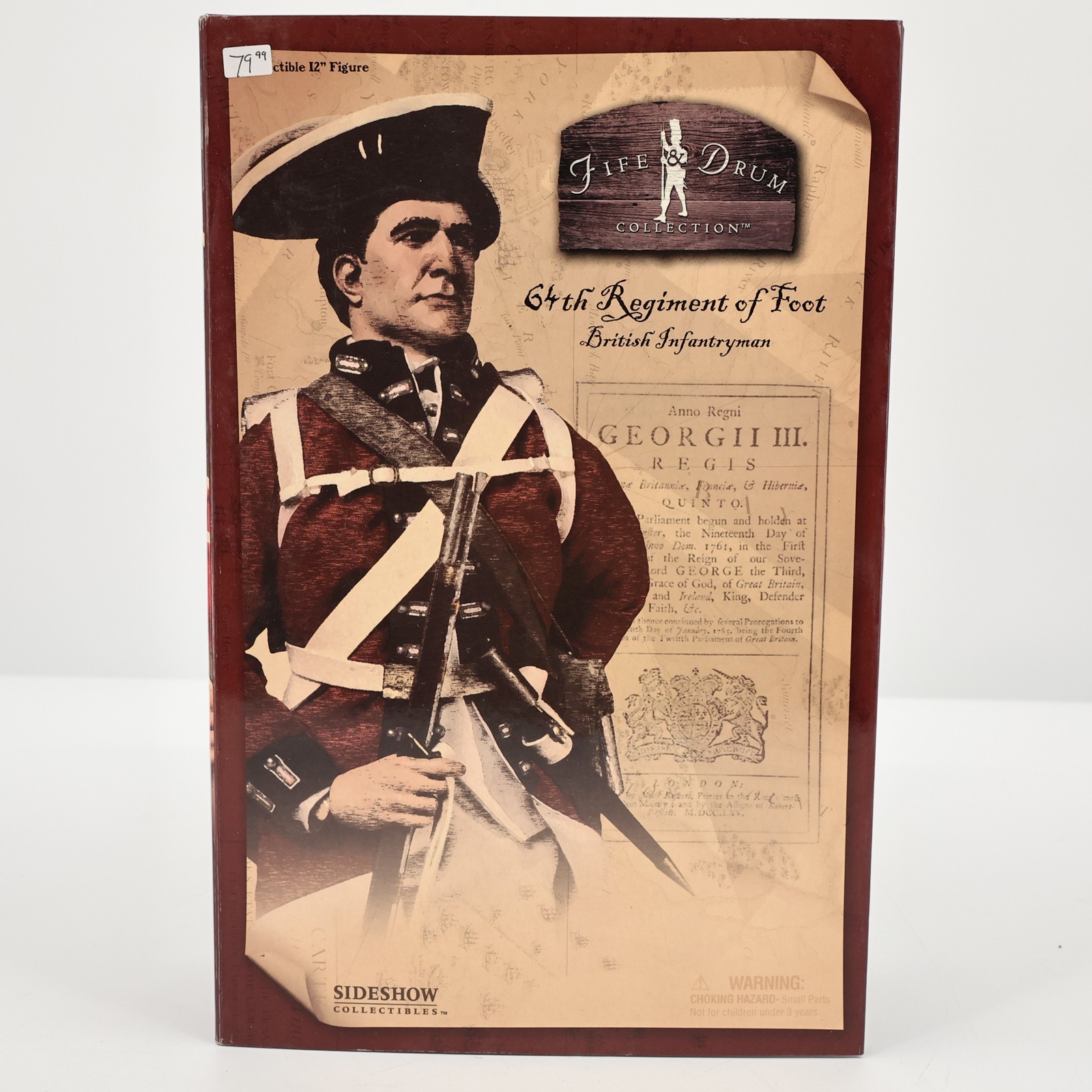 Sideshow Collectibles 64th Regiment of Foot British Infantryman 12&Prime; Figure