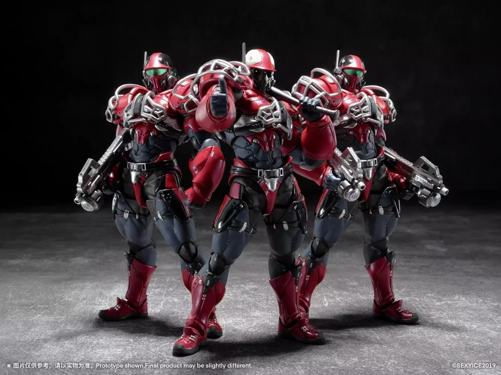 SEXYICE2019 Studio VERMIN UNKVAL Type 1 Assault Smasher Figures Model With Bonus