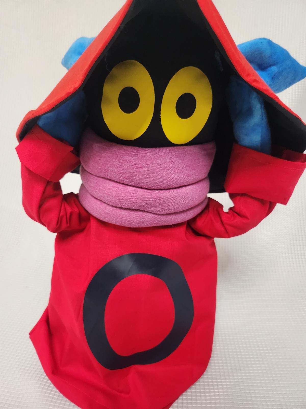 Handmade Wizard Plush Doll 24&Prime; Hooded Sorcerer Orko Motu Masters Of The Universe