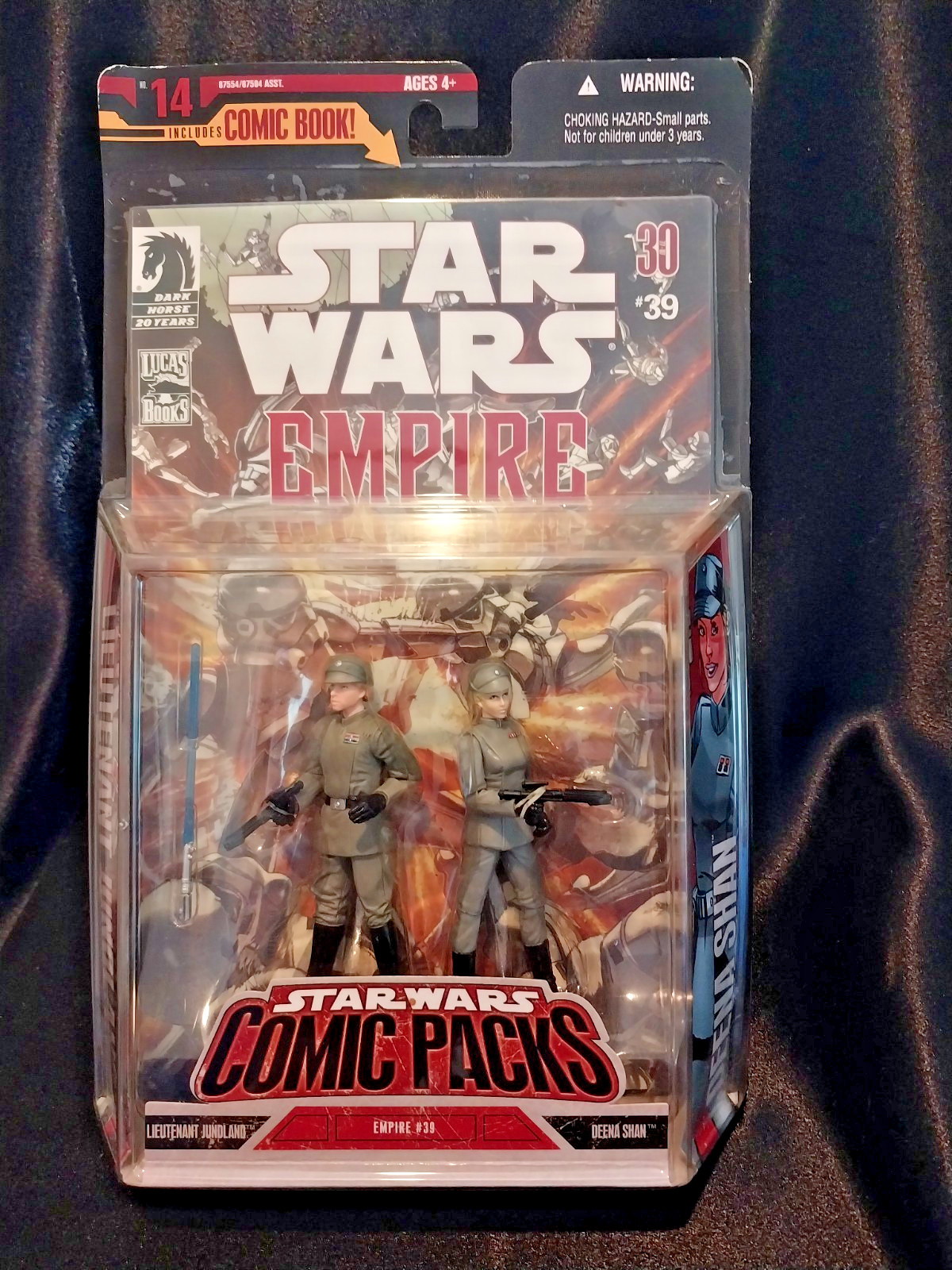 Hasbro Dark Horse Comics Empire 39: Lt. Jundland Lt. Shan Action Figure New