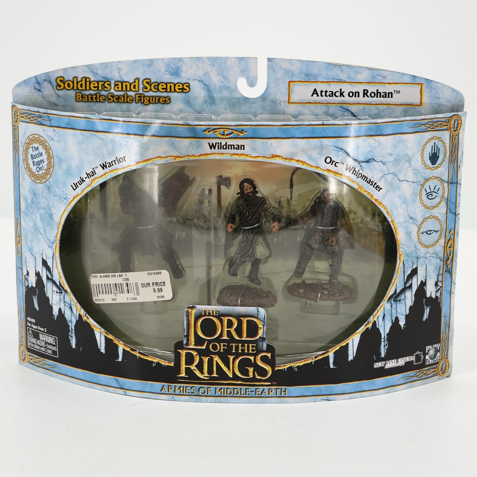 Lord of the Rings Armies of Middle-earth Attack on Rohan Figure 3-Pack New Play