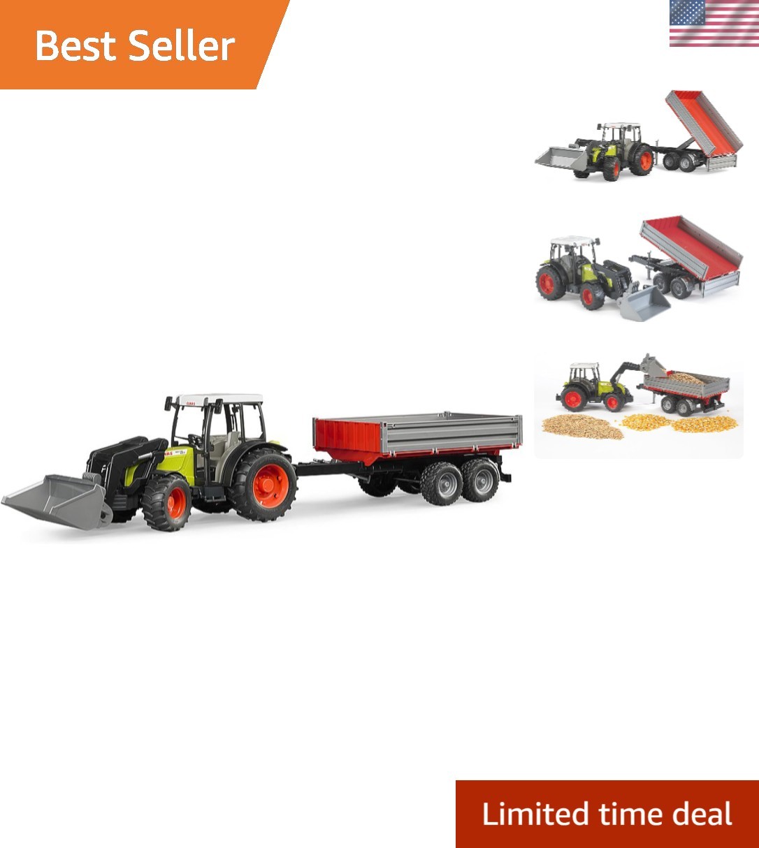 CLAAS Nectis 267 F Farm and Construction Tractor With Frontloader And Tipping…